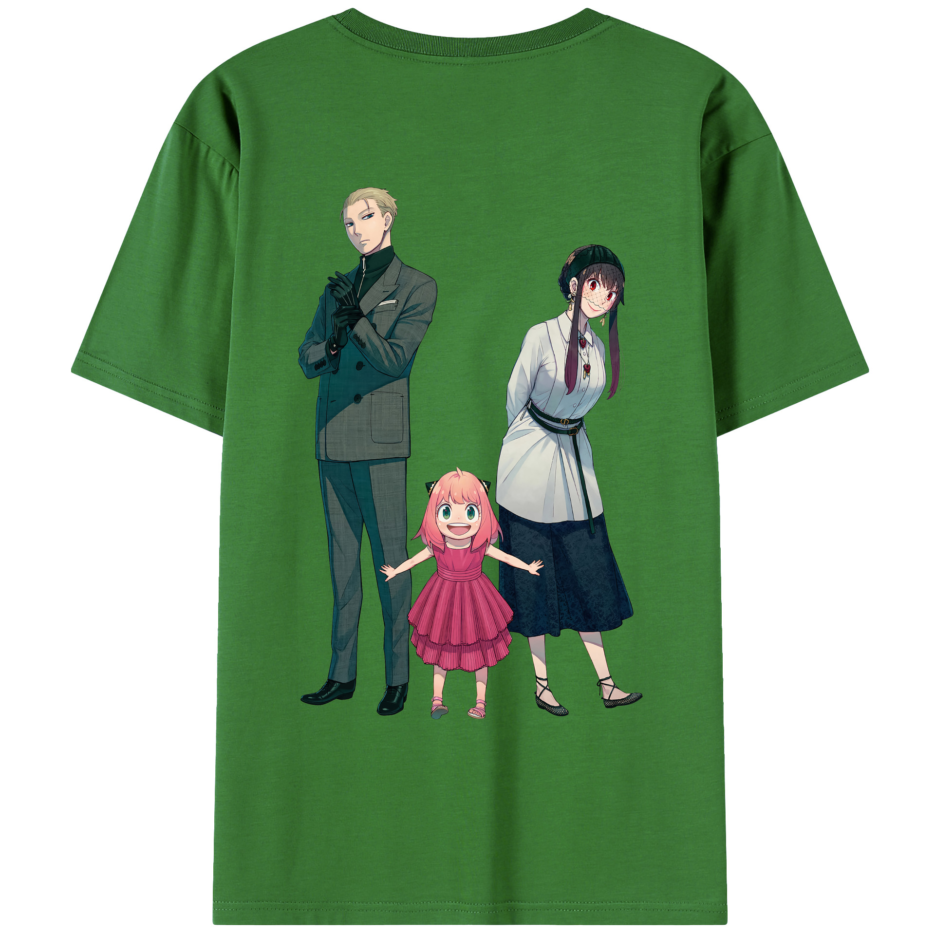 （画像用） SPY×FAMILY间谍家家酒 レディース半袖Tシャツ(バックプリント)